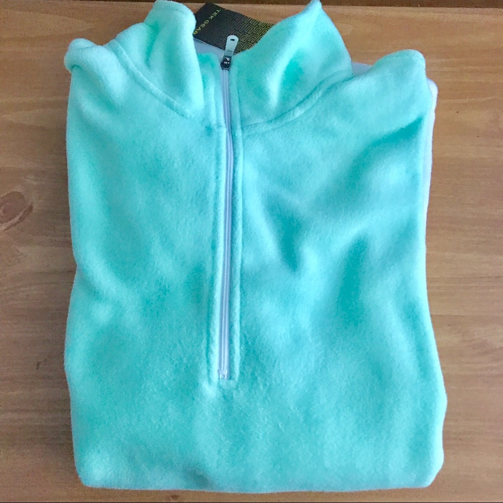 Women's Mint Green Tek-Gear 1/4 Zip